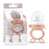 Forage Feeder - Soothing Silicone Frozen Baby Food Teething Toy, Pacifier Fruit Feeder, BPA Free - Bloom