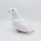 Simulation White Pigeon Stuffed Animal Toy - 8 Inch Rock Pigeon, Cute Gift (White)