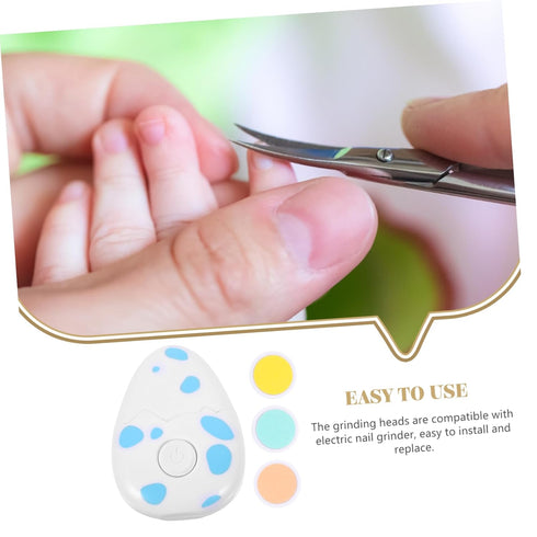 Trimmer FOMIYES Electric Nail Care Kit Nail Polisher for Men Women Safe Easy to Use Grinding Pads