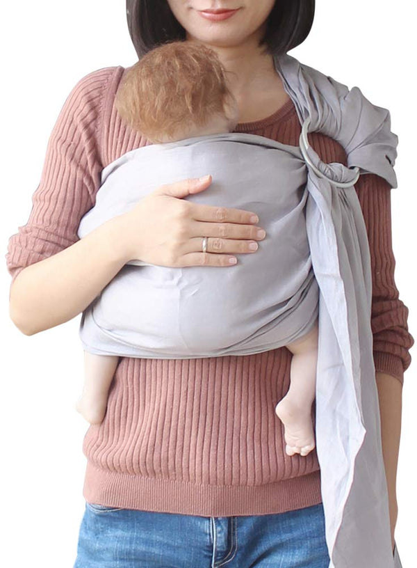 Baby Ring Sling Baby Carrier, Soft Baby Sling Carrier for Newborn to