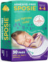 Sposie Diaper Booster Pads, Size 4-6, 30 Count - Hypoallergenic, Dermatologist and