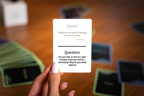 NO MORE SMALL TALK Quotes & Questions for Meaningful Connections - Conversation Card Game by Nicholas John