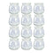 Baby Food Storage Containers, 12 Thickened 4 oz Glass Baby Food Jars with Lids, Small Snack Containers