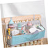 Oxford Cloth Crib Diaper Stacker Organizer for Changing Tables