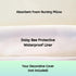 The Daisy Bee Waterproof Nursing Pillow Liner - Pillow and Decorative Cover not Included