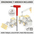 Ferthor Fun Set 8-12,4 Set 8-12 (330pcs) Erector for Boys Age Mini Metal Model for Kids,Engineering Metal Building