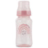 2-Pack 11 Premium Baby Bottles - Ounce, Hourglass Shape, Fun Boys and Girls Prints, Clear Cover - BPA-Free