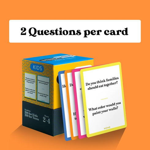 400 Kids and Teens Conversation Cards - Fun Activity for Families and Teachers - Great for Home and School Interaction