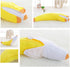 Banana Plush Pillow, Soft Food Plushie Hugging Pillow, Gift for Birthday, Valentine, Christmas (19.6 inches)