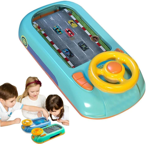 Meuytrg Car Racing Adventure Toy with Steering Wheel, Racing Adventure Car Steering Wheel