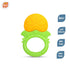 RaZbaby Fruitique Infant & Baby Massager & Teether Toy 3-Pack, Non-Toxic BPA-Free Silicone, Hands-Free & Easy to Hold