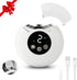Jasinber Electric Nail Clipper, Baby Nail Clipper with LED Light & 3 Speed,