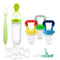 Food Feeder for Baby, Fruit Feeder Pacifier (3 Pcs) with Silicone Baby Food Dispensing Spoon and Pacifier Clip