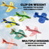 UMEELR 28 Pack Foam Airplane Gliders for Kids, Glider Planes Flying Toys for Easter Basket Stuffers Easter Egg Fillers