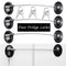 4 Pack Refrigerator Locks with 8 Keys, Child Safety Fridge Lock, Mini Fridge, File Drawer, Toilet Seat Lock with Strong
