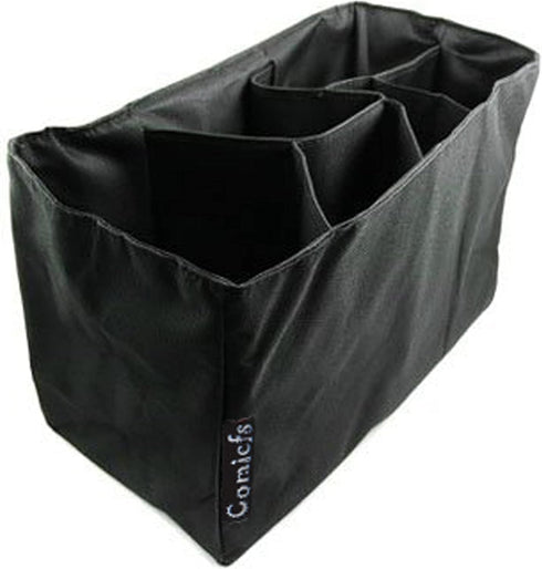 Comicfs Baby Diaper Bag Insert Organizer, Black, Dimensions: 12 X 6.4 X 8 Inch