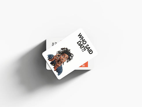 Who Said Dat Game: Urban Quotes with 100 Cards Showcasing Black Culture for Engaging Party Fun