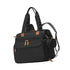KiBcsLic Diaper Bag Backpack Pacifier Case Oxford Cloth Holder Waterproof with Shoes Compartment