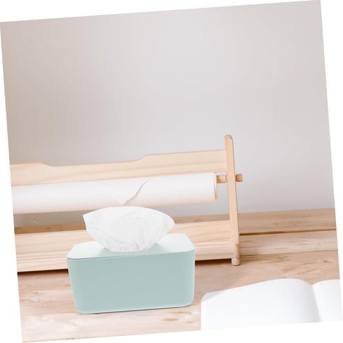 Luxshiny Wipes Dispenser with Sealing Lid Capacity Wipe Holder for Home Car Keeps Wipes Fresh Moist Easy Extraction