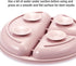 PandaEar Silicone Baby Feeding Set, 9PCS Self Feeding Utensils, Suction Plate, Bowl, Bibs, Pink