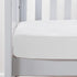 Top,1 Pack Moonsea Crib Mattress Protector Waterproof,Mattress Cover Protector, Smooth Top Mattress Protector for Kids
