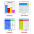 hand2mind Build-A-Grid Dry Erase Multiplication Game for 3rd Grade Math, Montessori Supplies (Set of 1)