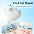 generic 2026 3 1 Upgrade in Automatic Electric Nail Clipper Smart Electric Nail Clippers with Polishing and LED Light