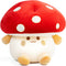 Nuokin Mushroom Plush Toys 12 inch Cute Stuffed Mushroom Pillow Stuffed Toy Birthday