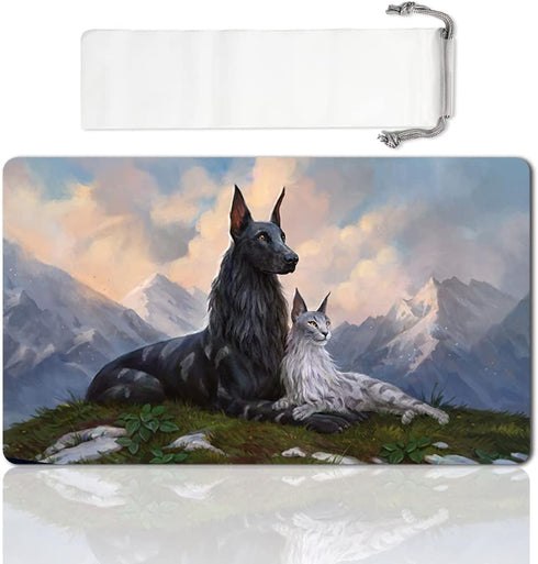 Board Game TCG Playmat Table Mats - 60X35 cm Mousepad for MTG RPG CCG Trading Card Game