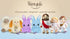 1.5 lb, Bashful Bunny Microwavable Easter Stuffed Animal, Weighted Heatable and Coolable Lavender Scented Plush