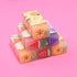 15Pcs Cute Fruit Erasers for Kids, Fun Food Pencil Erasers for School Supplies Party Favors