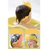 Adjustable Toddler Hair Washing Shield, Cute Crown Shape Silicone Baby Shower Cap (Red)