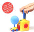 3+ LiKee Balloon Powered Cars Balloon Racers with Manual Balloon Pump for Kids Boys Girls and Classroom (Yellow
