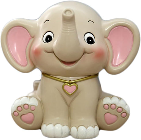 Cartoon Elephant Piggy Bank Coin Bank Money Saving Bank Money Box - Pink