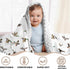 FIGEPO 2 Pack (30"X40") 2) Mallard Duck Baby Blanket for Baby Boys or Girls Soft Breathable Gender Neutral Double Layer