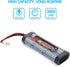 Tenergy 7.2V High Capacity 3000mAh NiMH Battery Pack, 6-Cell Flat Replacement for RC Vehicles, 2-Pack