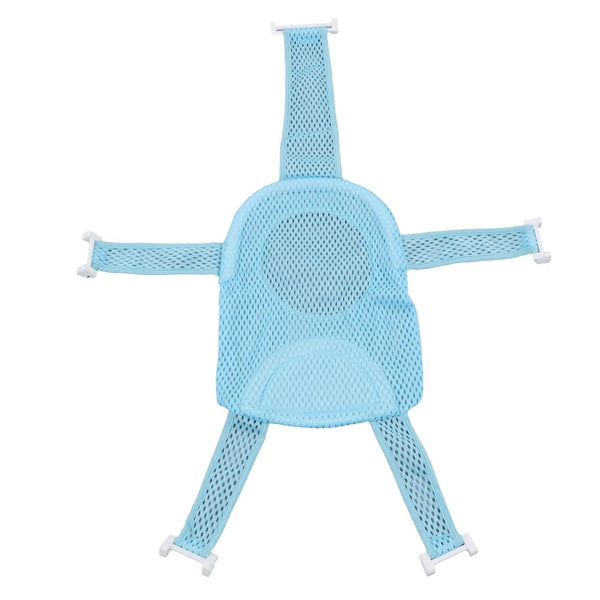 Five Corner Bath Seat Support Net, Adjustable Breathable Mesh Soft Headrest for Infant Bathing