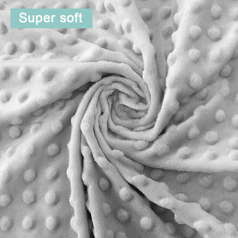 Owlowla Changing Pad Cover, Soft Minky Dots Changing Table Sheets for Baby Boy and Girl (Silver Gray)