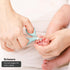 Generic 4-in-1 Set 0-3 Baby Nail Care Kit Newborn Grooming with Safety Scissors, Nail Clipper, Tweezer & Nail Filer