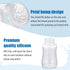 Elfzone Manual Breast Pump - Adjustable Suction Silicone Hand Pump Breastfeeding, Small Portable Manual Breast Milk