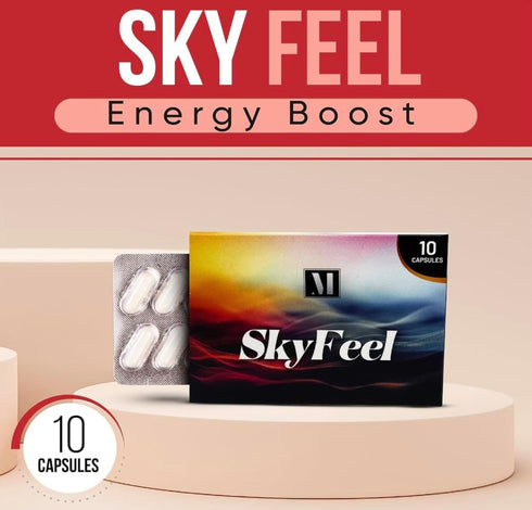 SkyFeel 10 Pack Sports Nutrition Supplement | Daily Energy & Wellness Support for Active Lifestyles | Travel-Friendly