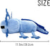 XSLWAN Blue Axolot Plush Plush Stuffed Toy Soft Throw Pillow Decorations for Video Game Fans, Kids Birthday Party Favor