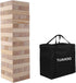 Outdoor Games Giant Tumble Tower - Large Tumbling Timber Wood Blocks Tower Yard Game for Kids & Adults Family Stacking