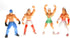 PowerTRC 32 Pcs Wrestling Toys Play Set | 12 Super Wrestlers, 2 Wrestle Rings, Realistic Accessories & Cake Topper Gift