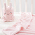 Baby Blanket, Foldable Rabbit Shape Plush Blanket, Super Soft Warm Breathable Receiving Blankets Newborn Nursery