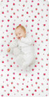 Wildkin 100% Cotton Fitted Crib Sheet Soft & Breathable Fitted Sheet (Strawberry