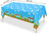 3 PCS Video Games Party Tablecloth, Plastic Video Games Table Cover for Video Games Birthday Party Decorations Supplies, 86.6 x 51.2in
