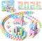 Styleeasy 30PCS Magnetic Blocks, Waterproof Building Blocks, Macaron Colors Cubes, Preschool Classroom Must