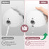 10PCS Momcozy M5 Momcozy M5 Silicone Spout Cap Compatible with Wearable Breastpump (Prevent Leaks), Replacement Parts
