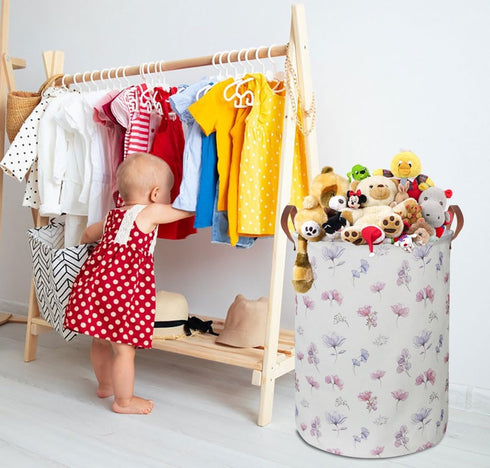 19.7 Waterproof Foldable Laundry Basket, Nursery Hamper, Dirty Clothes Hamper, Books Bins, Gift Baskets, Room